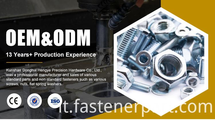 Bullone a vite combinato M5 M5 Combination Screw Bolt
